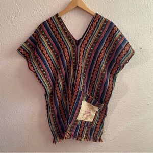 Serape boho hippie top from Elephant Jungle Sanctuary